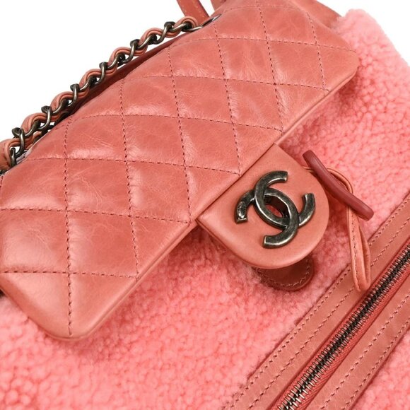 Chanel Pink Mouton Paris-Salzburg Backpack - Picture 5 of 12